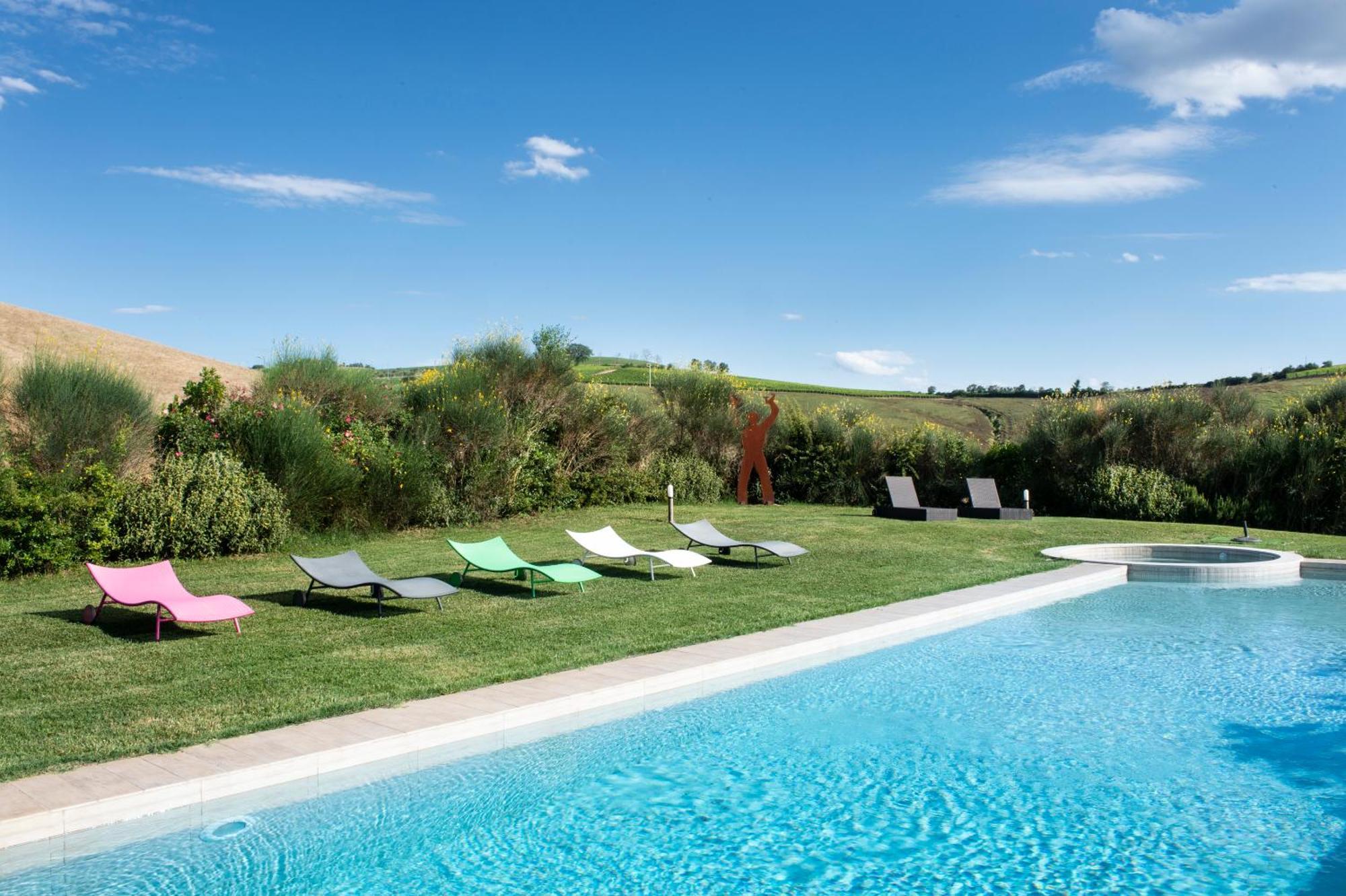 Villa Il Giardinello Монтальчино Экстерьер фото